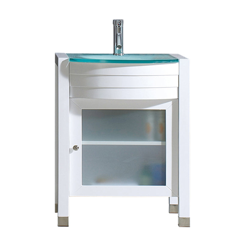 Virtu USA Ava 24" Single Bathroom Vanity