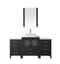 Virtu USA Dior 64" Single Bathroom Vanity