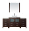 Virtu USA Dior 68" Single Bathroom Vanity