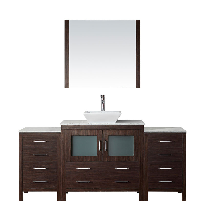 Virtu USA Dior 68" Single Bathroom Vanity