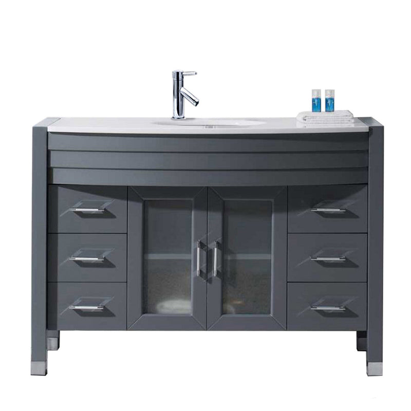 Virtu USA Ava 48" Single Bathroom Vanity