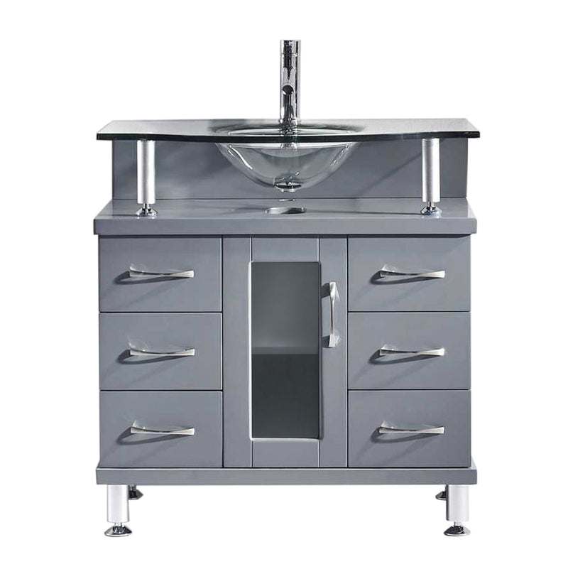 Virtu USA Vincente 32" Single Bathroom Vanity