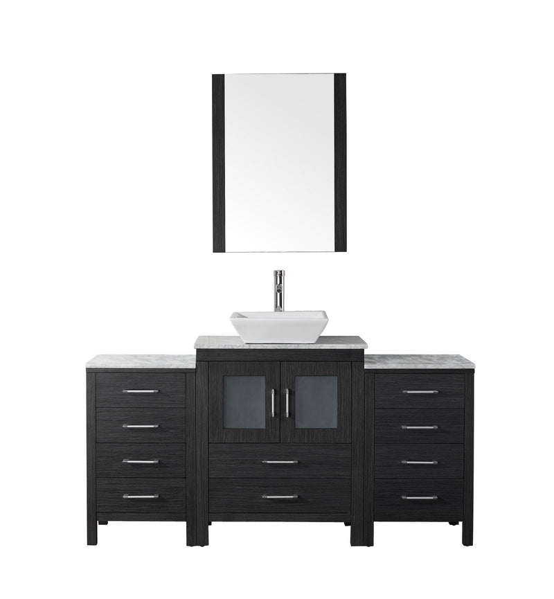 Virtu USA Dior 64" Single Bathroom Vanity