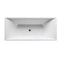 Virtu USA Serenity 71" x 32" Free Standing Soaking Bathtub