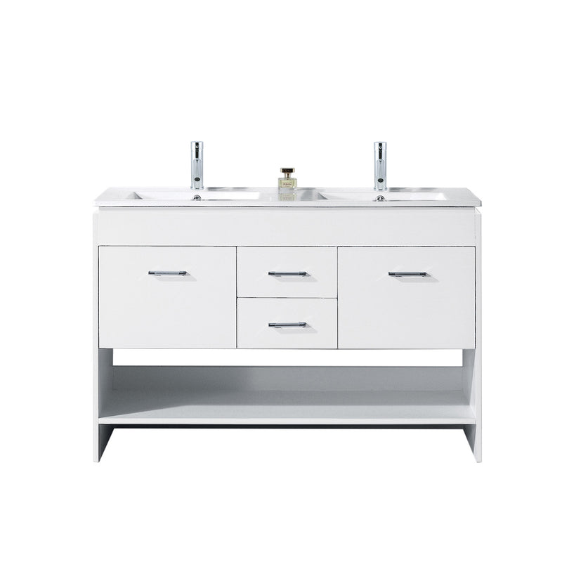 Virtu USA Gloria 48" Double Bathroom Vanity