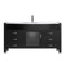 Virtu USA Ava 61" Single Bathroom Vanity