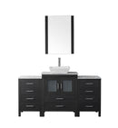 Virtu USA Dior 60" Single Bathroom Vanity