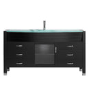 Virtu USA Ava 61" Single Bathroom Vanity