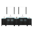 Virtu USA Dior 126" Double Bathroom Vanity