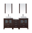 Virtu USA Dior 66" Double Bathroom Vanity