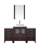 Virtu USA Dior 64" Single Bathroom Vanity