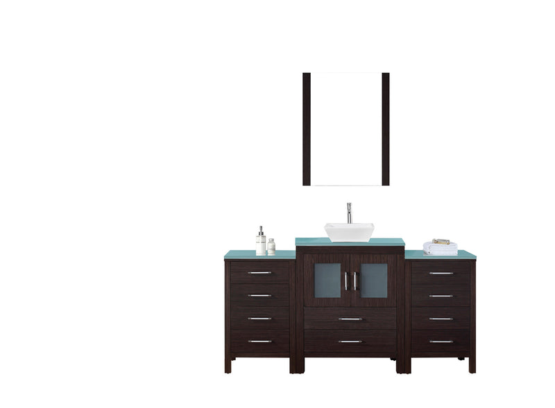 Virtu USA Dior 64" Single Bathroom Vanity