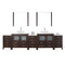 Virtu USA Dior 118" Double Bathroom Vanity