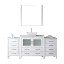 Virtu USA Dior 66" Single Bathroom Vanity