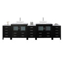 Virtu USA Dior 126" Double Bathroom Vanity