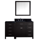 Virtu USA Caroline Parkway 57" Single Bathroom Vanity