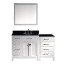 Virtu USA Caroline Parkway 57" Single Bathroom Vanity