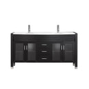 Virtu USA Ava 63" Double Bathroom Vanity