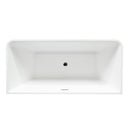 Virtu USA Serenity 67" x 32" Free Standing Soaking Bathtub