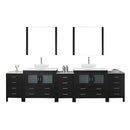 Virtu USA Dior 118" Double Bathroom Vanity