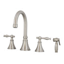 Virtu USA Poseidon Brushed Nickel Single Handle Faucet