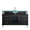 Virtu USA Vincente 55" Single Bathroom Vanity