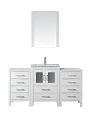 Virtu USA Dior 60" Single Bathroom Vanity