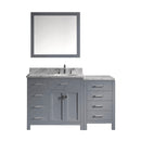 Virtu USA Caroline Parkway 57" Single Bathroom Vanity