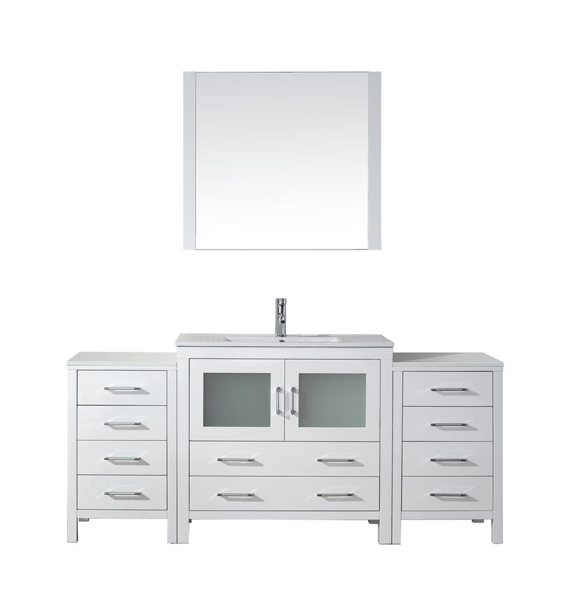 Virtu USA Dior 72" Single Bathroom Vanity