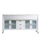 Virtu USA Ava 63" Double Bathroom Vanity