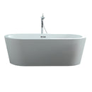 Virtu USA Serenity 67" x 32" Free Standing Soaking Bathtub