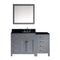 Virtu USA Caroline Parkway 57" Single Bathroom Vanity