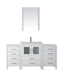 Virtu USA Dior 64" Single Bathroom Vanity