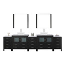 Virtu USA Dior 126" Double Bathroom Vanity