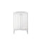 James Martin Chianti 24" Single Vanity Cabinet Glossy White Brushed Nickel E303-V24-GW-BNK