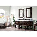 James Martin Balmoral 72" Antique Walnut Double Vanity with 3 cm Carrara Marble Top 150-V72-ANW-3CAR