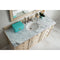 James Martin Bristol 60" Single Vanity Vintage Vanilla with 3 cm Carrara Marble Top 157-V60S-VV-3CAR