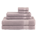 Avanti Towels 6 Piece Roseash Solid Towel Set Avanti Turkish Spa 6 Piece Towel Set 060856 ROA