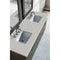 James Martin Metropolitan 72" Double Vanity Silver Oak with 3 cm Eternal Serena Quartz Top 850-V72-SOK-3ESR