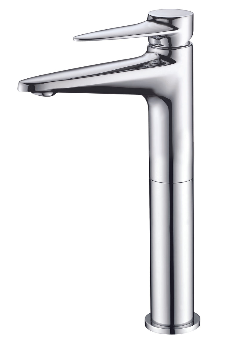 ALFI Brushed Nickel Wall Mounted Modern Bathroom Faucet AB1772-BN