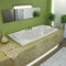 Atlantis Whirlpools Whisper 42" x 72" Rectangular Air Jetted Bathtub