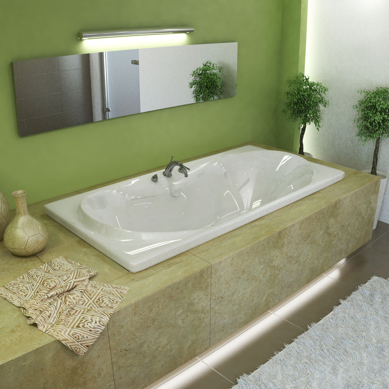 Atlantis Whirlpools Whisper 42" x 72" Rectangular Air Jetted Bathtub