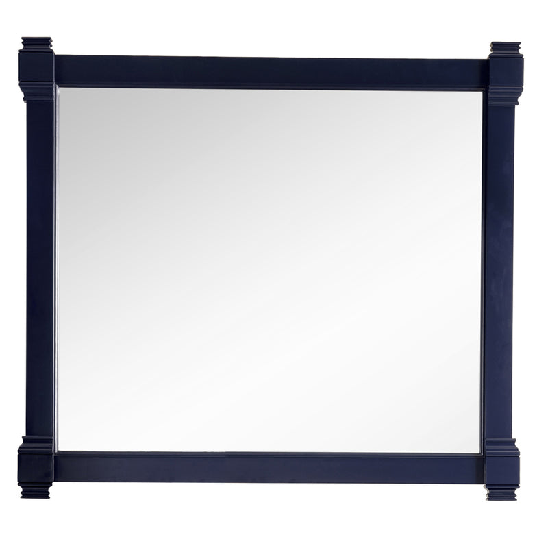 James Martin Brittany 60" Victory Blue Single Vanity with 3 cm Eternal Jasmine Pearl Quartz Top 650-V60S-VBL-3EJP