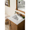 James Martin Providence 26" Single Vanity Cabinet Driftwood with 3 cm Eternal Jasmine Pearl Quartz Top 238-105-V26-DRF-3EJP