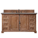 James Martin Providence 60" Single Vanity Cabinet Driftwood with 3 cm Grey Expo Quartz Top 238-105-5311-3GEX