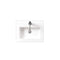 James Martin Composite Countertop 20"W x 15.4" D Sink  White Glossy CSP-S2016-WG