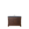 James Martin Brookfield 48" Warm Cherry Single Vanity with 3 cm Charcoal Soapstone Quartz Top 147-114-5286-3CSP