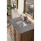 James Martin Providence 36" Single Vanity Cabinet Driftwood with 3 cm Gray Expo Quartz Top 238-105-5511-3GEX