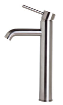 ALFI Tall Brushed Nickel Single Lever Bathroom Faucet AB1023