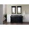 James Martin Brookfield 60" Antique Black Double Vanity with 3 cm Eternal Jasmine Pearl Quartz Top 147-114-5631-3EJP